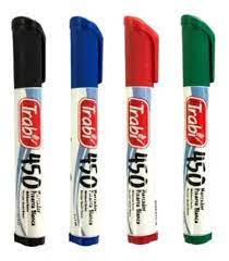 Marcador TRABI 450 p/pizarra(Recargable)(12/72/144)