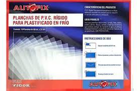 Hoja p/plastificar-frio ORI-TEC (50x37)x10u.(1/15/25)**