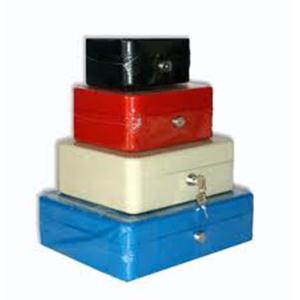 Cofre portavalores EZCO de metal (19.2x26.2x82)