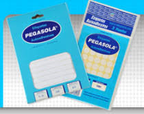 Etiqueta p/técnica PEGASOLA Blancas Surt.x24 Planchas.