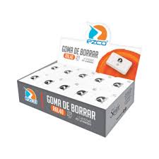 Goma de borrar EZCO Lapiz RAL-40 (Blanca)x40u.(1/40)**
