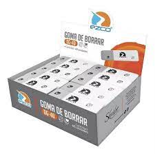 Goma de borrar EZCO L/T (Gris)DG-60 x60u.(1/20/40)**