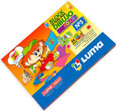 Block dibujo LUMA Nº5 color x24hjs.(5/20/35)
