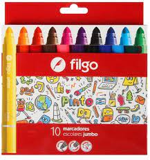 Marcador FILGO pinto escolar jumbo x10.