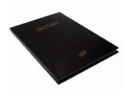 Libro RAB ACTAS oficio T/NEGRA 2manos (2224/L)