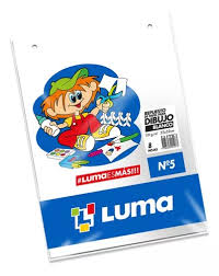Repuesto CANSON LUMA Nº5 blanco x8 hjs.(25/250)