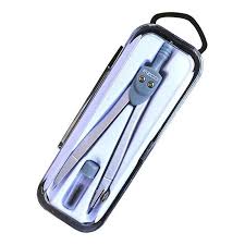 Compas Metalico EZCO Basic c/estuche.(12/144/288)