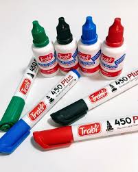Tinta p/marcador p/pizarra TRABI (3420) x30cm3 (6)
