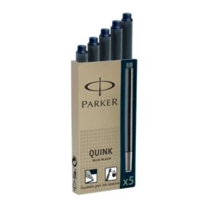 Cartucho escolar azul negro PARKER (sobre x5un)(20)