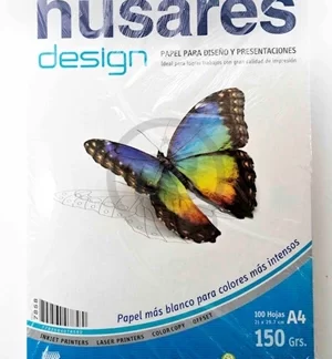 Resmita HUSARES DESING.A4 150grs. x100hjs.