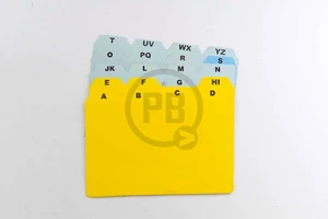 Indice fichero alfabetico Nº3