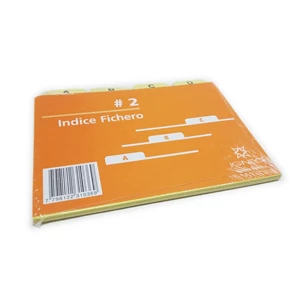 Indice fichero alfabetico Nº2