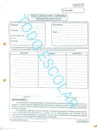 OE.TALONARIO Declaracion Jurada Gpo.Familiar Art.8 x50.(DJ-8)