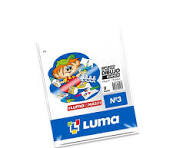 Repuesto CANSON LUMA Nº3 blanco x8 hjs.