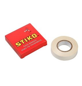 Cinta adhesiva doble faz transparente Stiko 12 mm x 10 metros