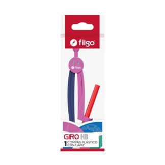 Compas plástico Filgo giro con lápiz