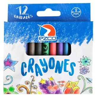 Crayones Ezco x 12 corto