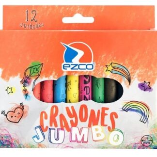 Crayones Ezco jumbo x12 unidades