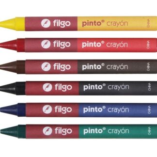 Crayones Filgo pinto x 6 cortos