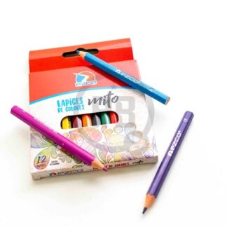 Lapices de colores Ezco mito x 12 cortos