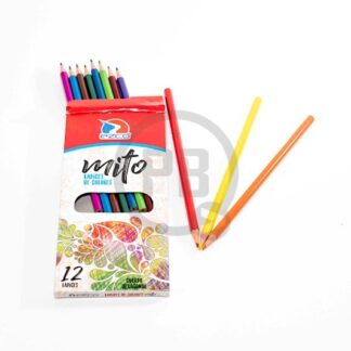 Lapices de colores Ezco mito x 12 largos