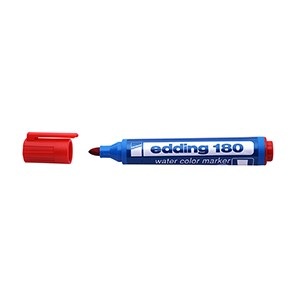 Marcador Edding 180 al agua punta redonda