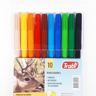 Marcador Trabi junior escolar x10