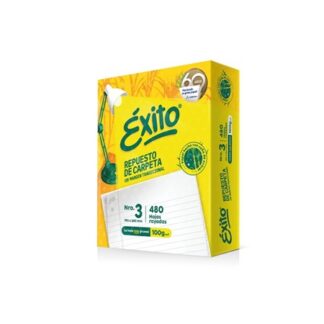 Repuesto Éxito 96 hojas rayado