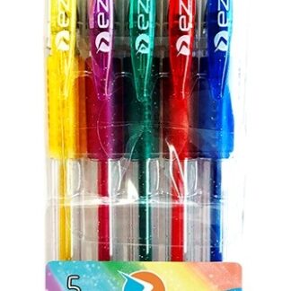 Roller gel glitter Ezco x 5 colores
